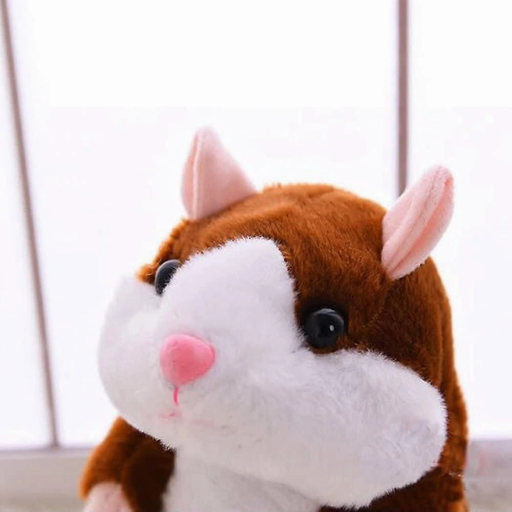 Talking Hamster Plush Toy Record Repeats What You Say Mimicry Pet Toy