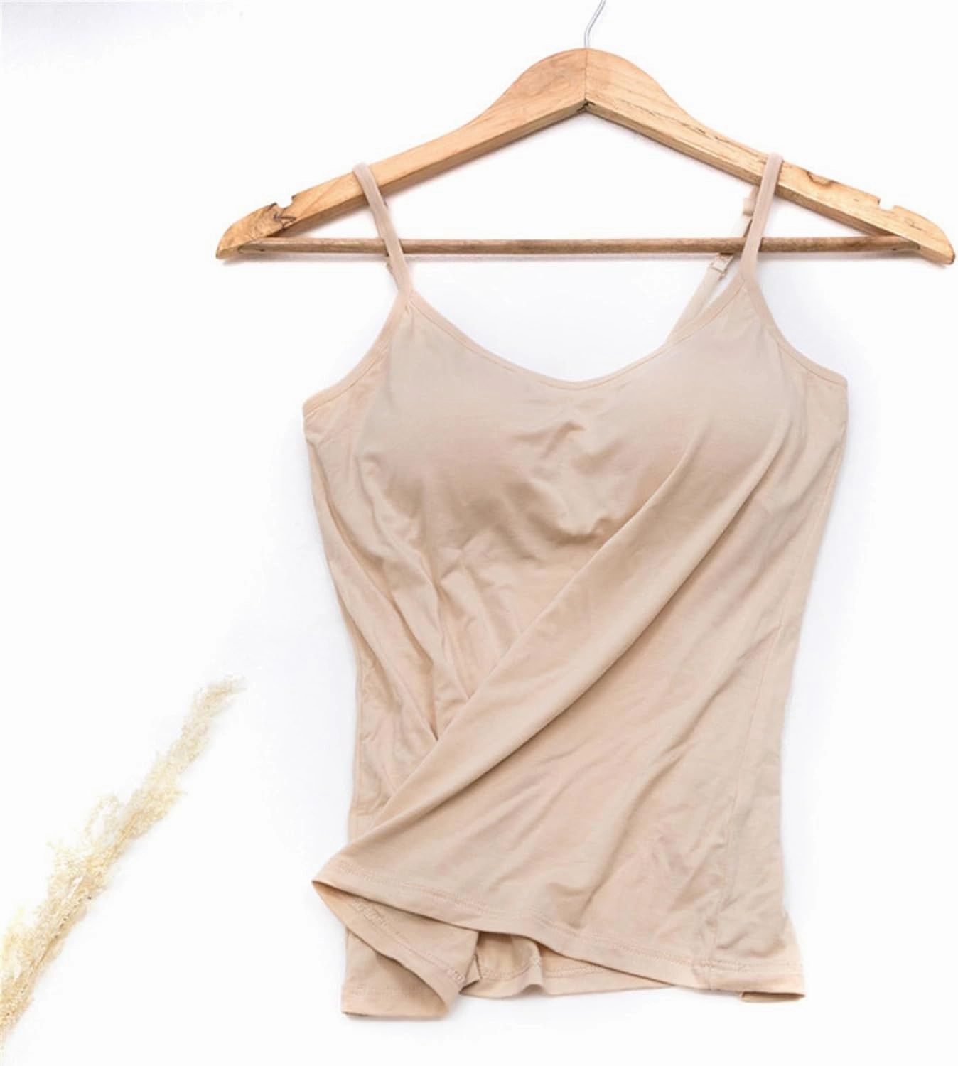 Tank Tops for Women 2024 Cushion Halter Vest without Steel Ring Cup Outside Wear Underwear Women's Cotton