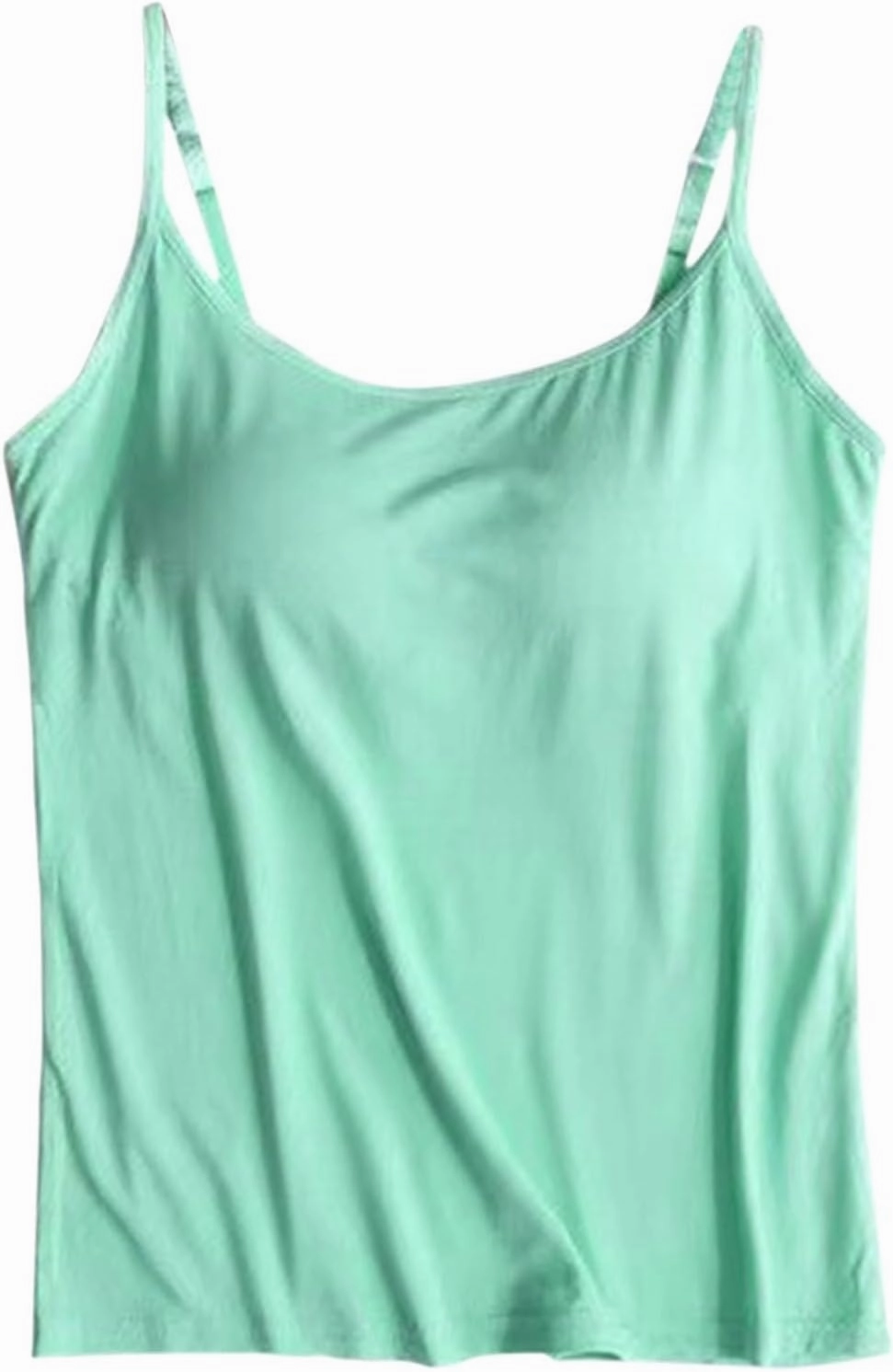 Tank Tops for Women 2024 Cushion Halter Vest without Steel Ring Cup Outside Wear Underwear Women's Cotton