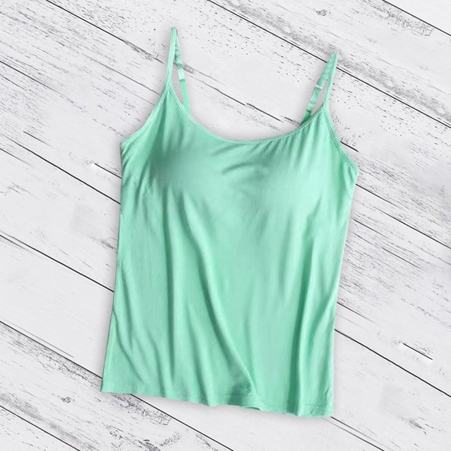 Tank Tops for Women 2024 Cushion Halter Vest without Steel Ring Cup Outside Wear Underwear Women's Cotton