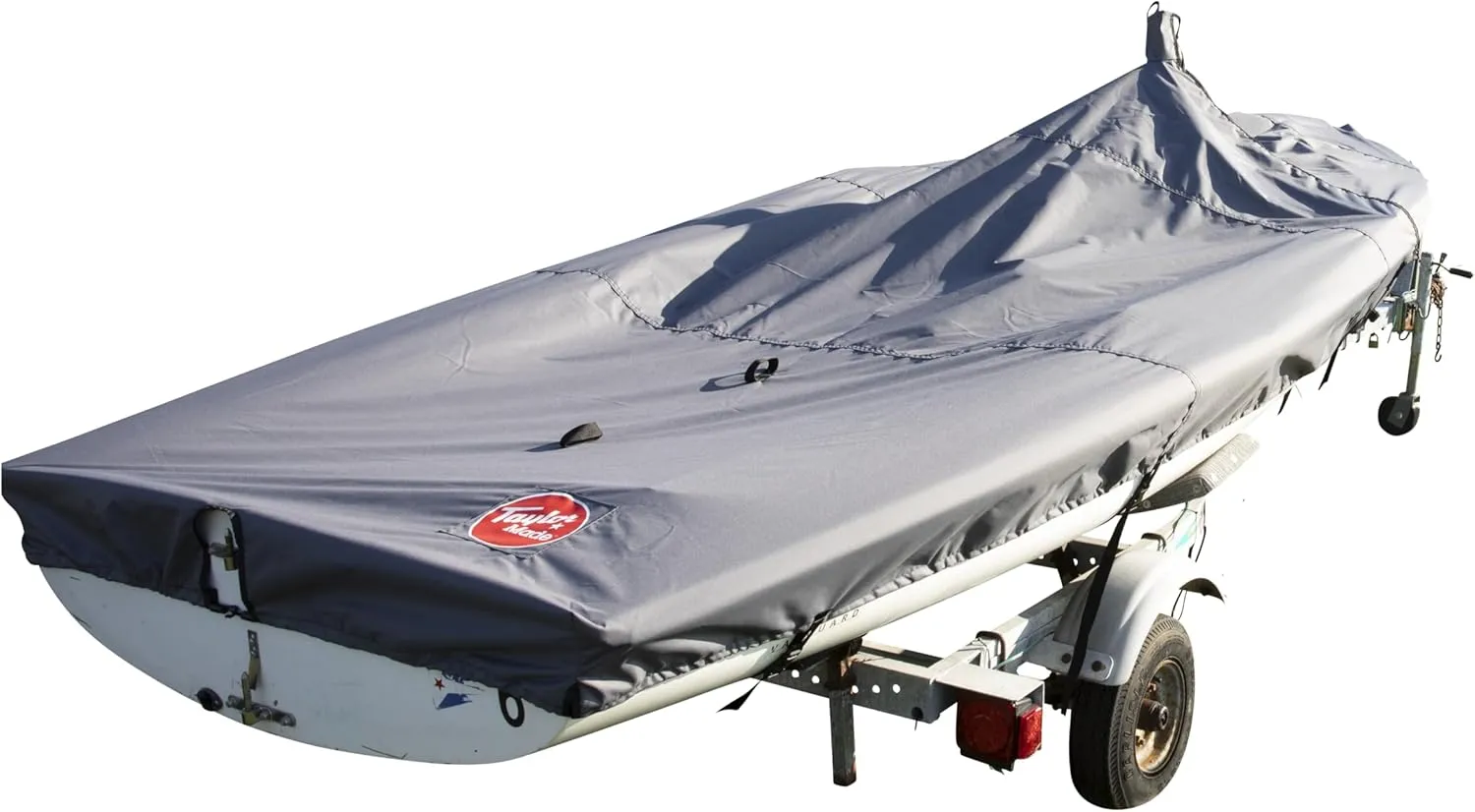 Taylor Made® Club 420 Sailboat Mast Up Tented Cover, Grey