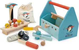 Tender Leaf Toys - Tap Tap Tool Box - Realistic Tool Box for Creative Pretend Play for Kids 3 