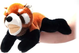 The Petting Zoo Red Panda Hand Puppet Stuffed Animal Plushie, Gifts for Kids, Puppetz Animals, Red Panda Interactive Puppets Plush Toy 16 Inches