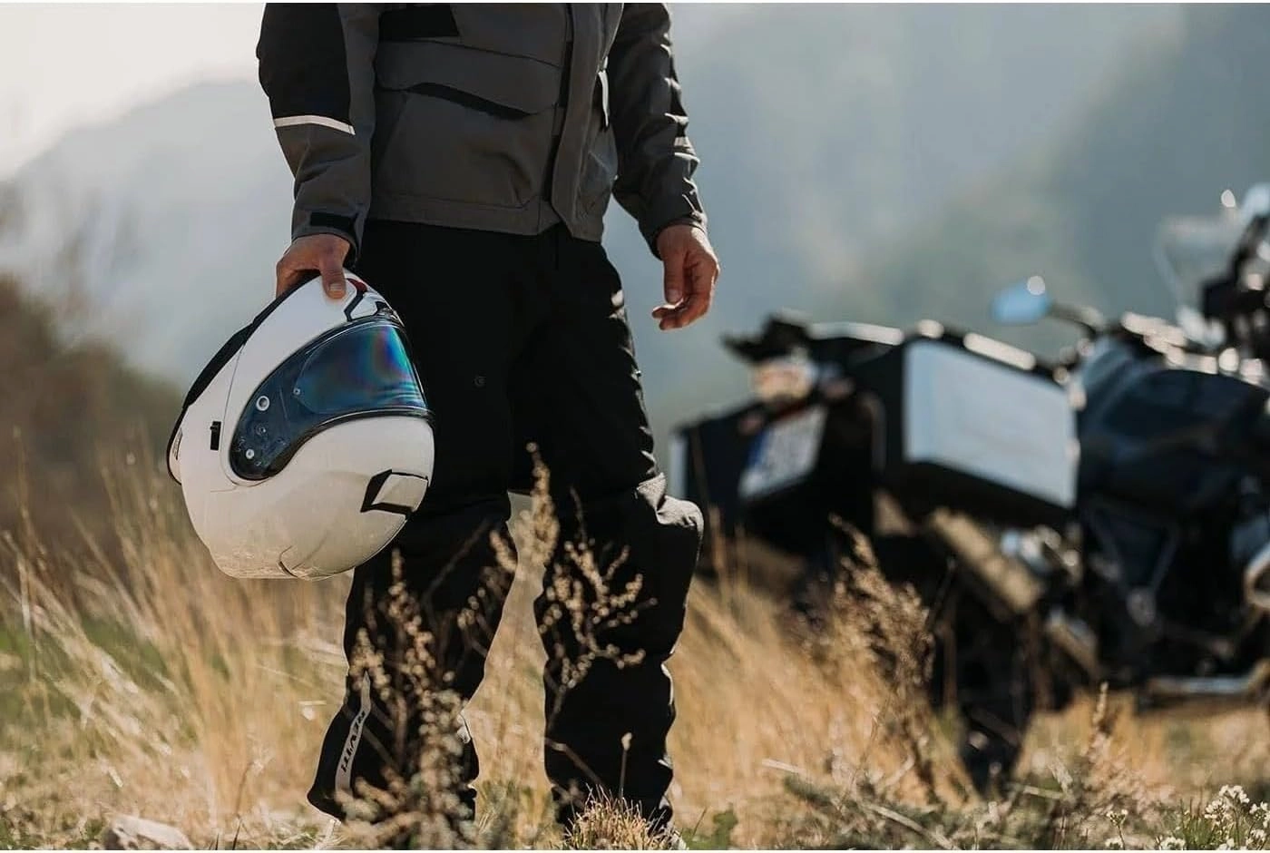 The Helmet Shop SRL3 Bluetooth Headset Plus Neotec 3 Modular Helmet Combo. SRL3 Headset Comes pre-Installed and Tested.