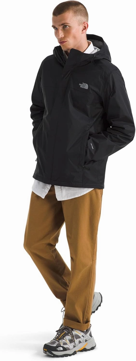 THE NORTH FACE Men's Venture 2 Waterproof Hooded Rain Jacket (Standard and Big & Tall Size)