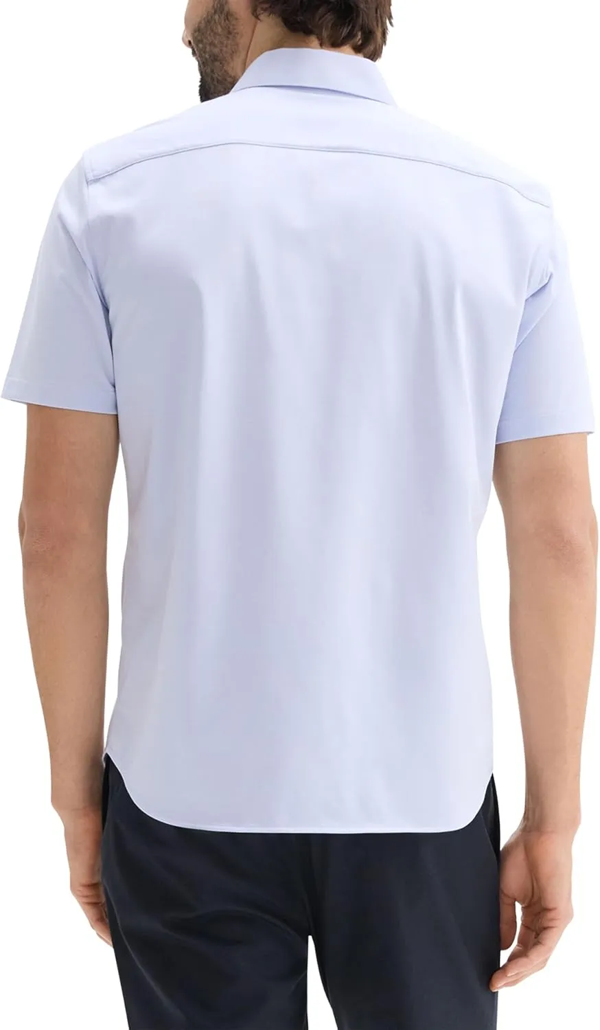Theory Men's Irving Short Sleeve in Structure Knit