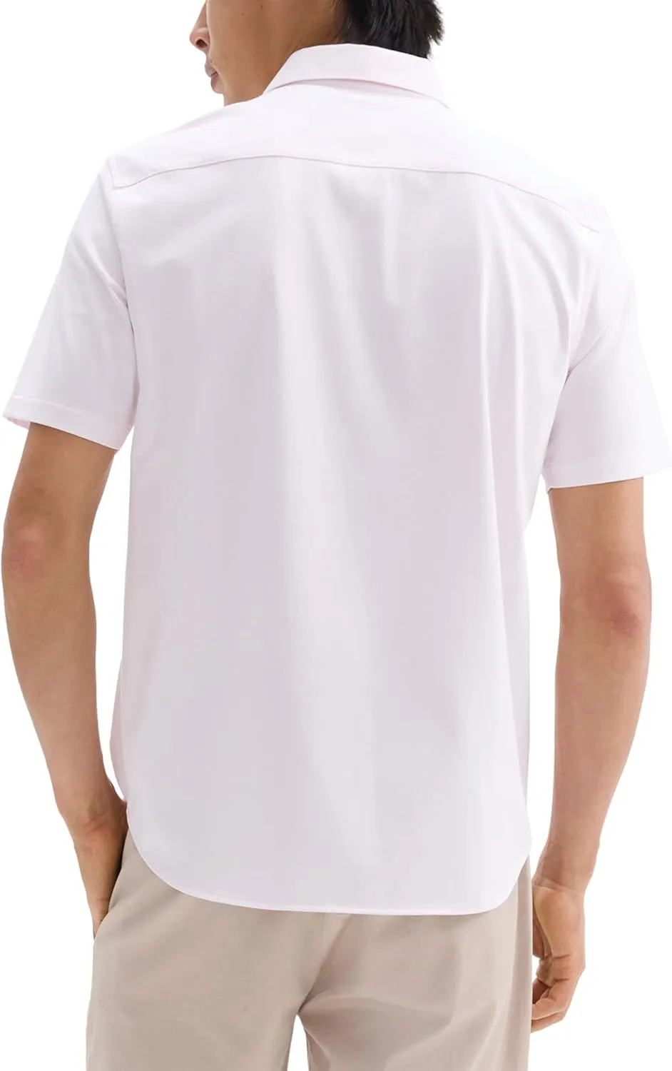 Theory Men's Irving Short Sleeve in Structure Knit