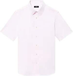 Theory Men's Irving Short Sleeve in Structure Knit