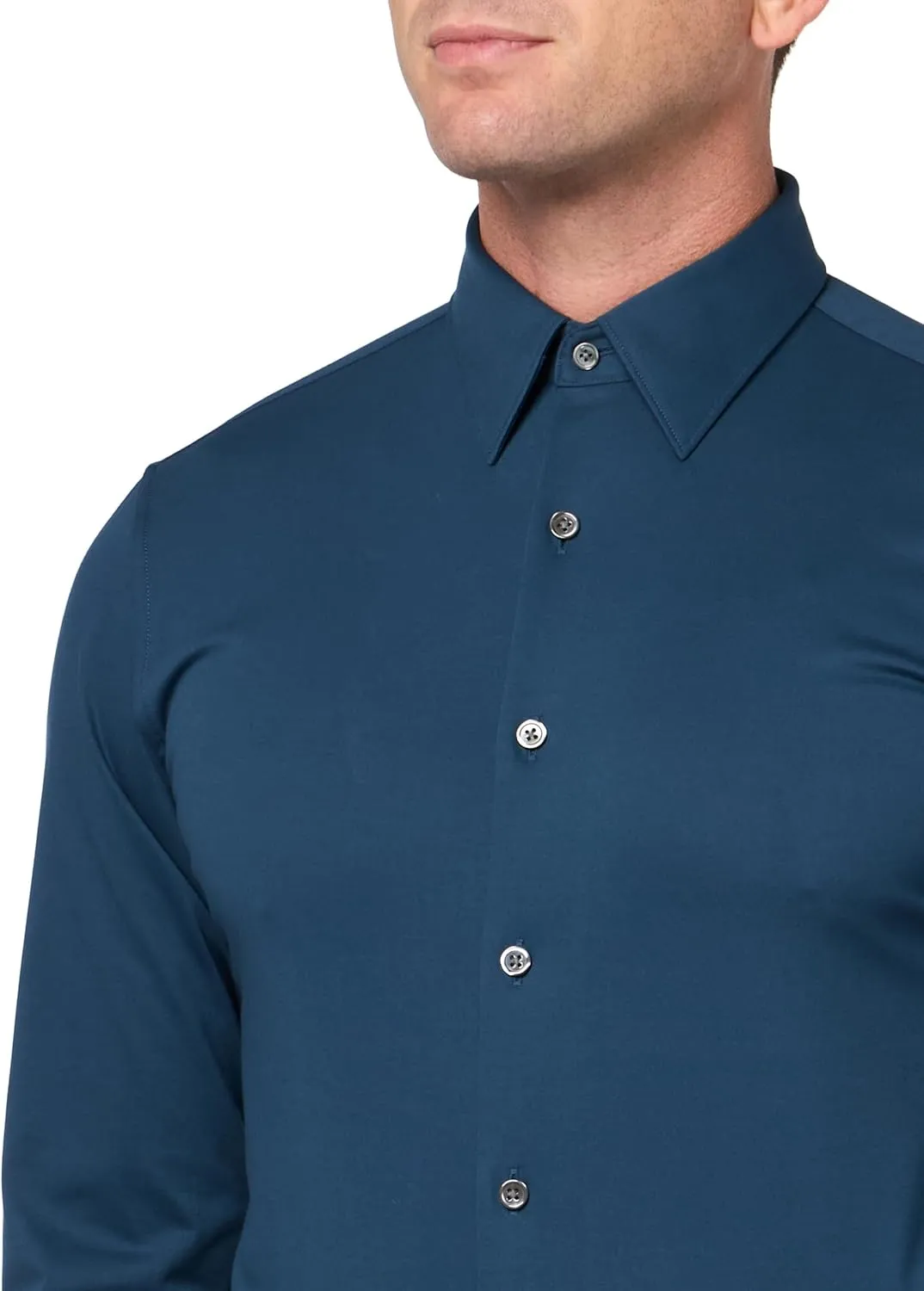 Theory Men's Sylvain Shirt in Structure Knit