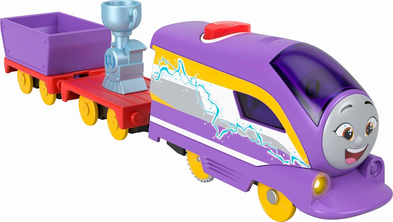Thomas & Friends Motorized Toy Train Talking Kana Engine with Sounds Phrases & Cargo Car for Preschool Pretend Play Kids Ages 3  Years