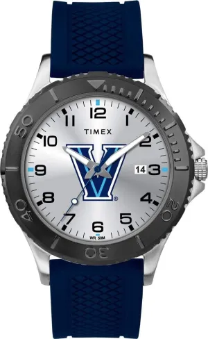 Timex Tribute Men's Collegiate Gamer 42mm Watch – Villanova Wildcats with Navy Silicone Strap