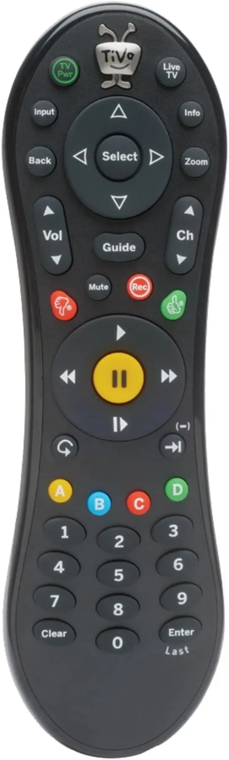 TiVo Roamio Remote (IR and RF)