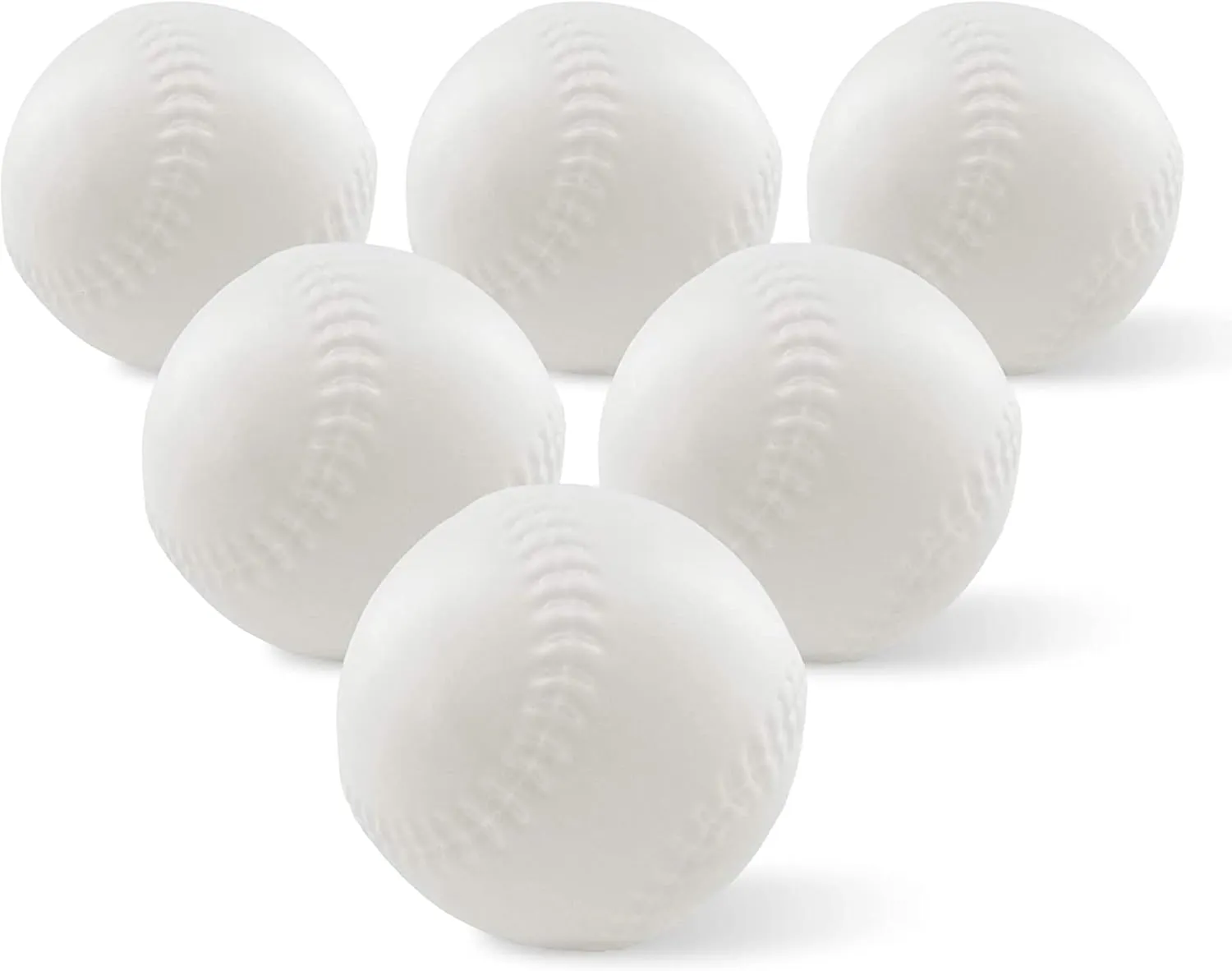 Toddler & Little Kids Replacement T Ball Baseball Balls - Oversized Tballs for Little Tikes TotSports T-Ball Set - 6 Set - Safe and Durable Design for Early Baseball Skills Development
