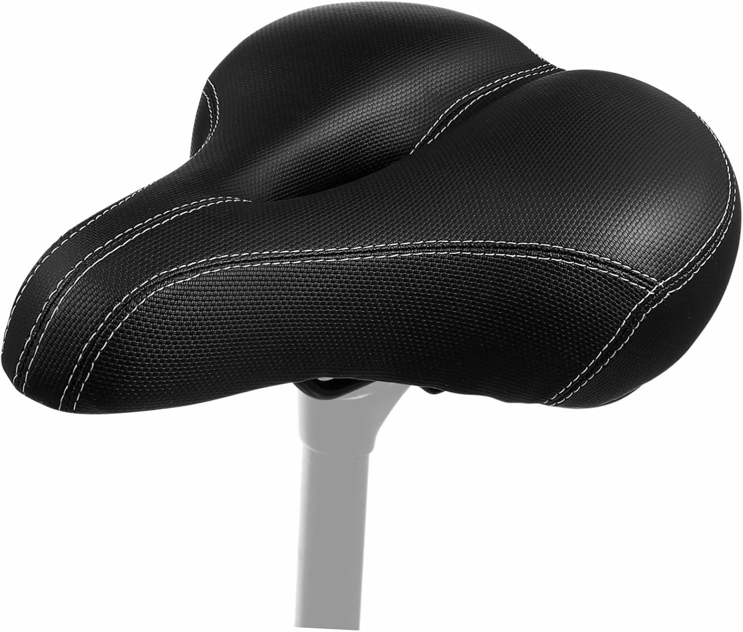 Totority Bike Seat Cushion Comfortable Gel Padded Cover for Mountain and Road Easy Installation Nighttime Shock-Absorbing Design