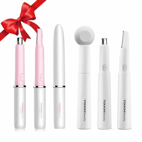 TOUCHBeauty 2024 Upgraded All-in-One Facial Hair Trimmer for Women TB1458 (Battery) TB 2158（Rechargeable）