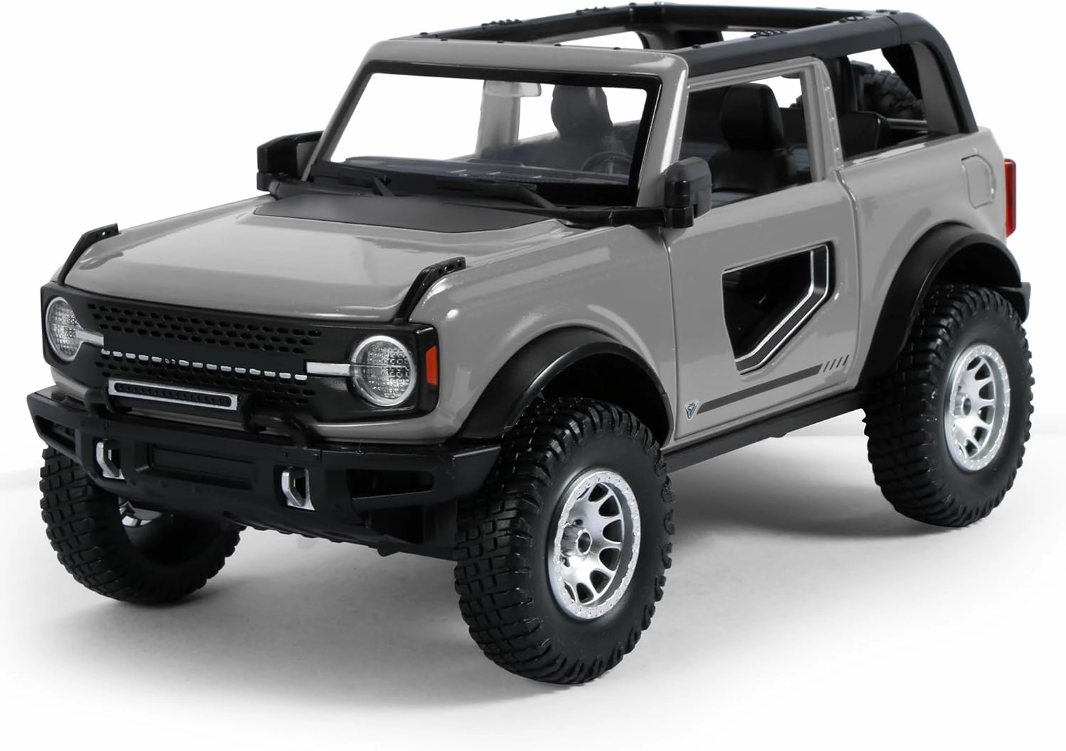 Toy Trucks 1:24 Scale Metal Model Die-cast Hobby Toy Cars for Boys Girls and Adults Car Lovers Collection, Gray