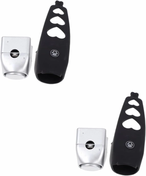 Toyvian Bike Horn Electronic Loudspeaker Black Bell for Mountain and Road Bicycles Easy to Install Riding