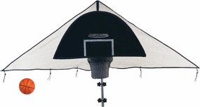 Trampoline Pro Trampoline Basketball Hoop Attachment Jump Slammer - New 2024 Improved Design- Lifetime Parts Warranty