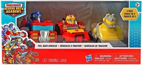 Transformers 3.5" Pull-Back Asst 3-Pack