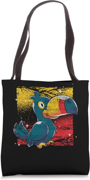 Tropical Animal Lover Rainforest Bird Cute Toucan Tote Bag