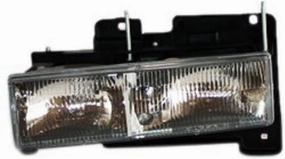 TYC Left Headlight Assembly Compatible with 1994-2002 Chevrolet GMC C/K