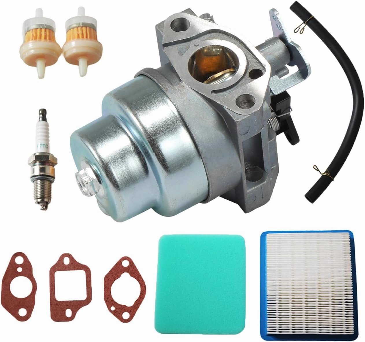 UAUS EA190V Carburetor Carb for Subaru Robin EA175V EV190A Pressure Washer Engines For Husqvarna 7021P HU800H HU700L Lawn Mower Replaces 16100-Z1A-801 802 Fits Honda XR2750 Troy-Bilt TB130 020344