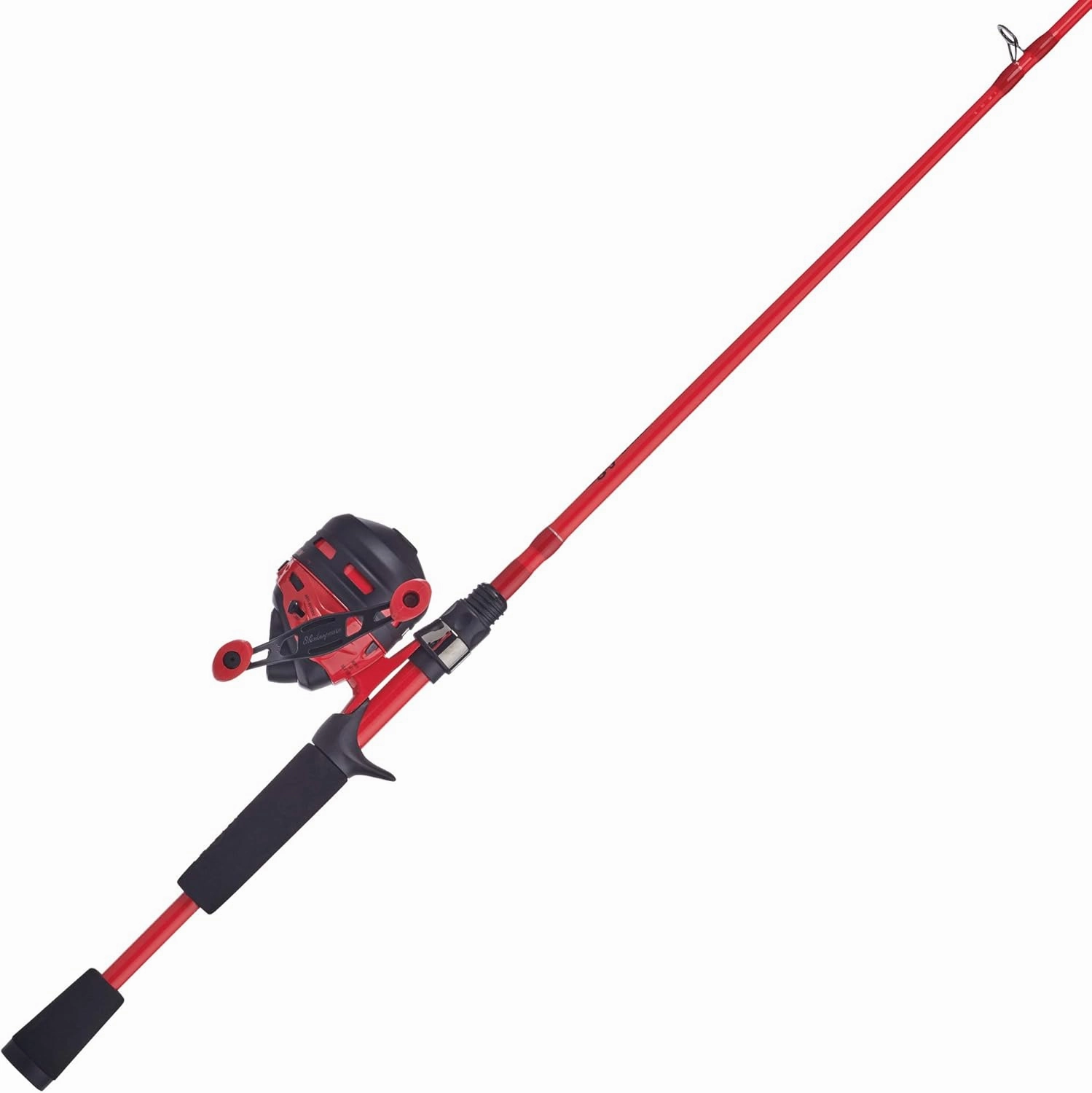 Ugly Stik 6' Hi-Lite Spincast Fishing Rod and Reel Combo, 2-Piece Graphite & Fiberglass Rod, Durable and Strong, Right/Left Handle Position