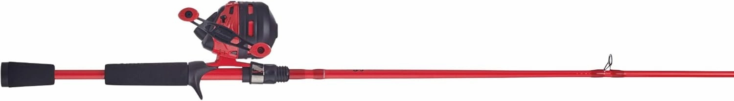 Ugly Stik 6' Hi-Lite Spincast Fishing Rod and Reel Combo, 2-Piece Graphite & Fiberglass Rod, Durable and Strong, Right/Left Handle Position