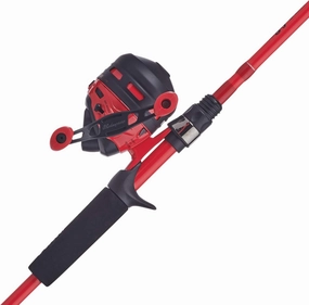 Ugly Stik 6' Hi-Lite Spincast Fishing Rod and Reel Combo, 2-Piece Graphite & Fiberglass Rod, Durable and Strong, Right/Left Handle Position