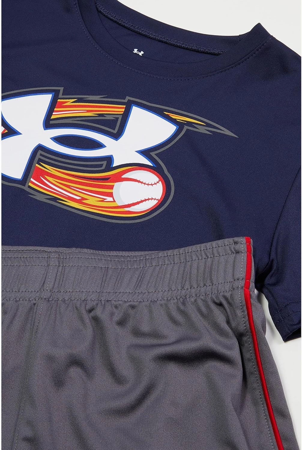 Under Armour Boys Short Sleeve Tee and Short Set, Lightweight and Breathable