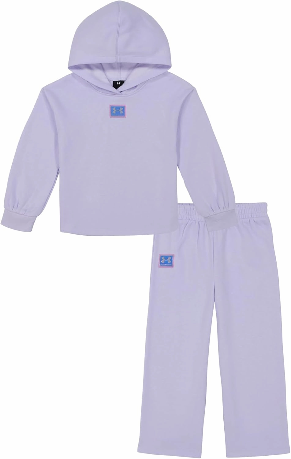 Under Armour girls Hoodie Set, Bottoms & Hoodie, Lightweight & Relaxed Fit