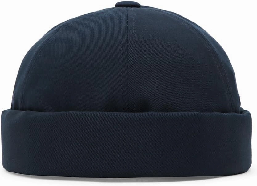 UNDERCONTROL Brimless Sailor Fisherman Leon Hat No Visor Miki Skull Docker Beanie Trawler Tactical Ring Cap for Men & Women