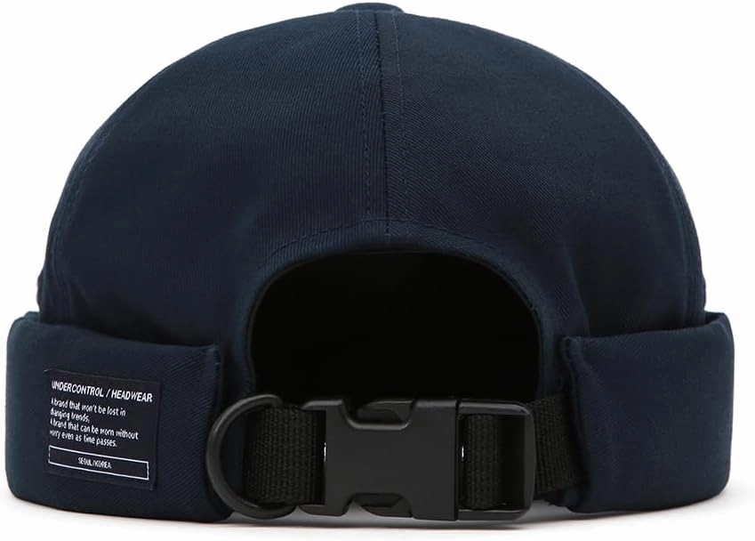 UNDERCONTROL Brimless Sailor Fisherman Leon Hat No Visor Miki Skull Docker Beanie Trawler Tactical Ring Cap for Men & Women