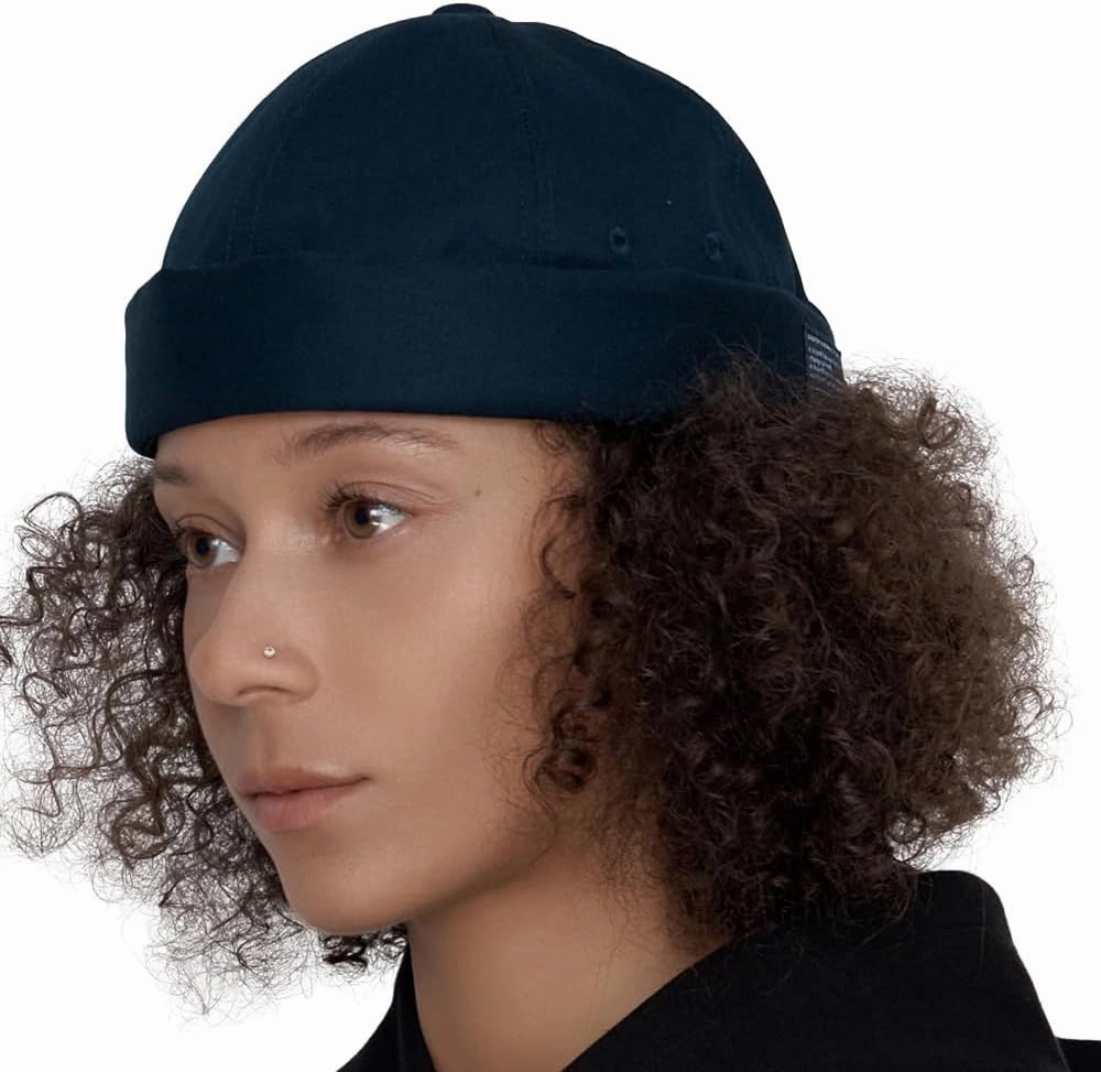 UNDERCONTROL Brimless Sailor Fisherman Leon Hat No Visor Miki Skull Docker Beanie Trawler Tactical Ring Cap for Men & Women