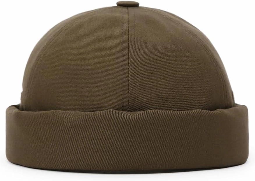 UNDERCONTROL Brimless Sailor Fisherman Leon Hat No Visor Miki Skull Docker Beanie Trawler Tactical Ring Cap for Men & Women