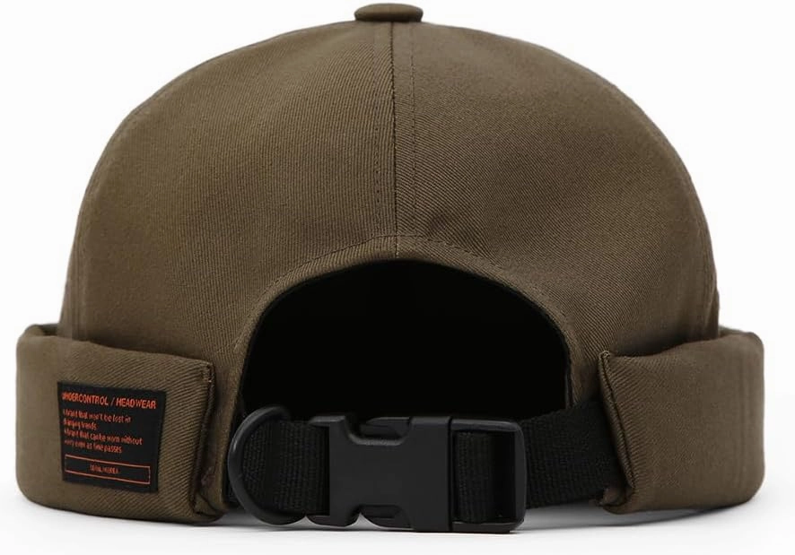 UNDERCONTROL Brimless Sailor Fisherman Leon Hat No Visor Miki Skull Docker Beanie Trawler Tactical Ring Cap for Men & Women