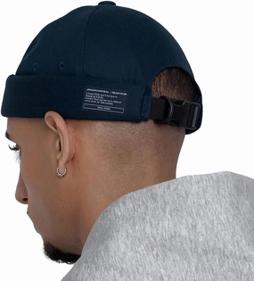 UNDERCONTROL Brimless Sailor Fisherman Leon Hat No Visor Miki Skull Docker Beanie Trawler Tactical Ring Cap for Men & Women