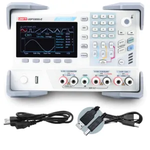 UNI-T UDP3305S-E Programmable Linear DC Laboratory Power Supply with 4 Channels, 328W, 10mV, 1mA Resolution; Voltage <0.3% 20mV Current <0.2% 5mA Setting Accuracy