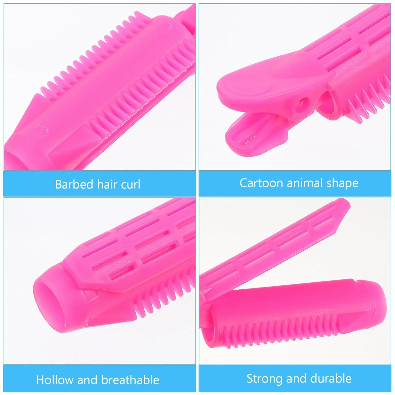 Uonlytech Hair Styling Accessories 6pcs Volumizing Hair Root Curler Clips Instant Hair Volumizing Clip Hair Root Clips for Women Girls Hair Styling Styling Tools & Appliances