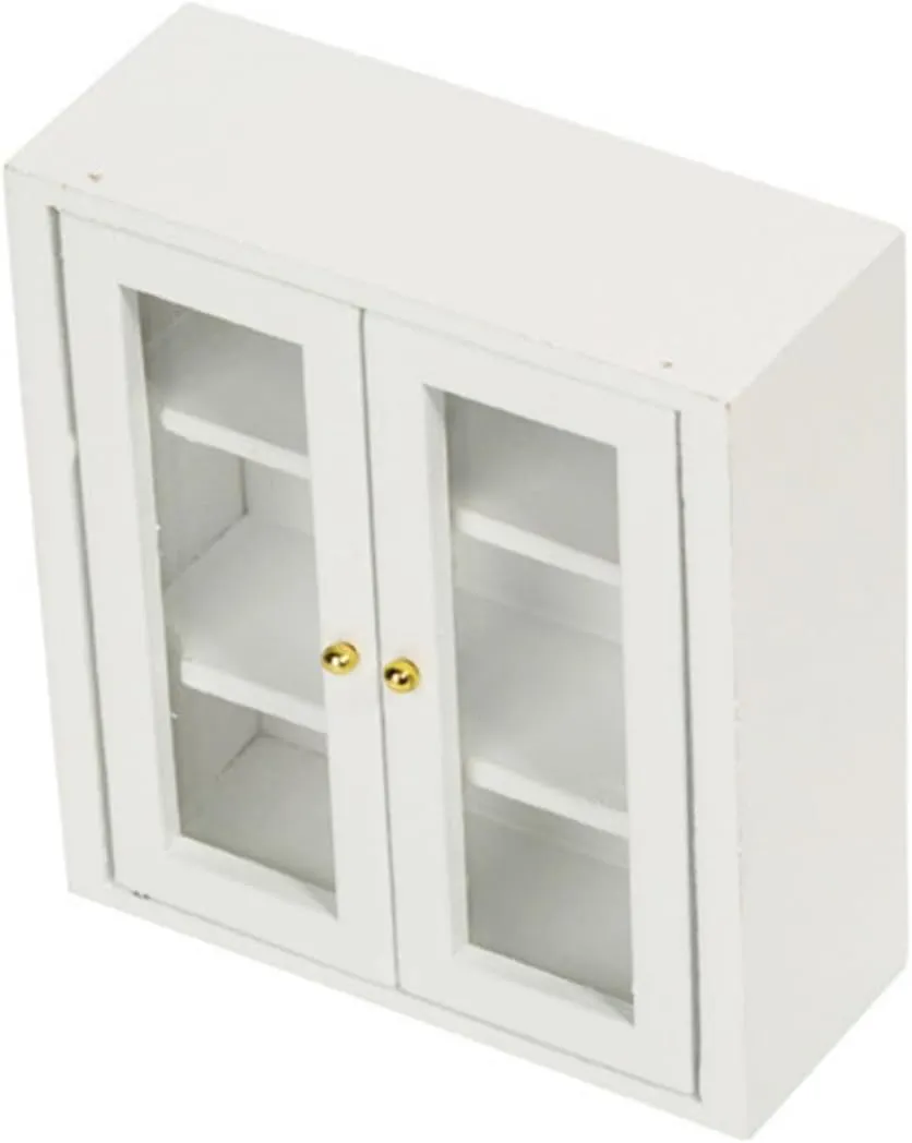 UPKOCH 4pcs Miniature Cabinet Model for Dollhouse Tiny House Decor with Unique Design for Mini Kitchen Decoration Creative Mini Craft Enthusiasts