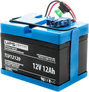UPSBatteryCenter Compatible Battery for Peg Perego 12V John Deere Gator IGOD0004