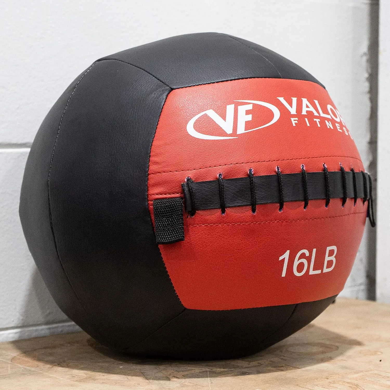 Valor Fitness Weighted Wall Balls -Vinyl Color-Coded Panel -Strength & Conditioning Home Gym Workout Equipment - Multiple Options Available