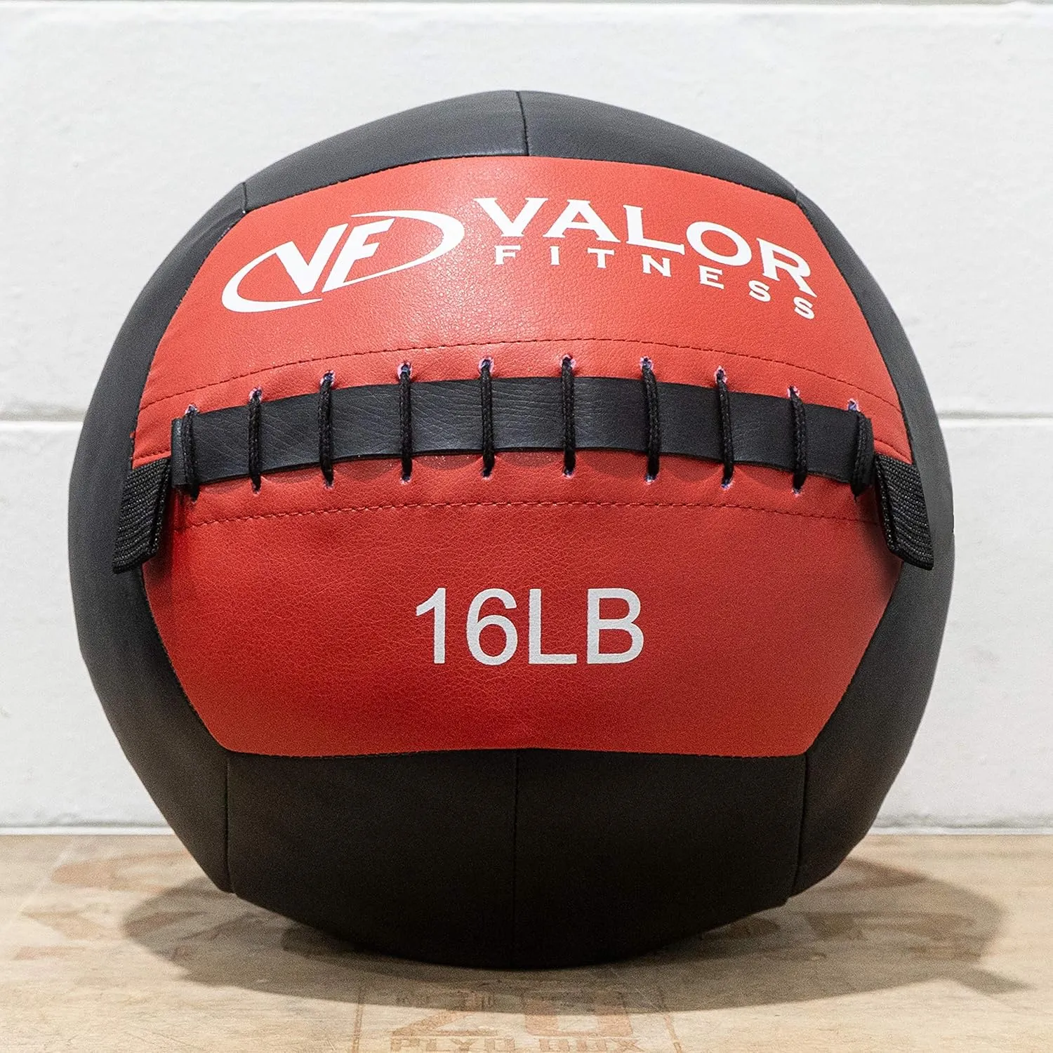 Valor Fitness Weighted Wall Balls -Vinyl Color-Coded Panel -Strength & Conditioning Home Gym Workout Equipment - Multiple Options Available
