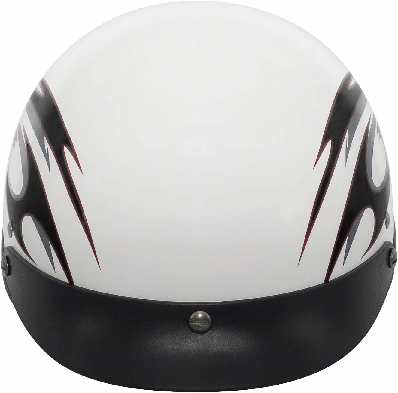VCAN Cruiser Solid Half Face Motorcycle Helmet