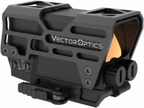 Vector Optics 1x31x26 Extra Large Enclosed Red Dot Sight w/Shroud Protection, Reflex Illuminated 3MOA Red Dot, Quick Detach Mount，Motion Awake, Designed for AR AR15 M4 MSR Platform, SCRD-67