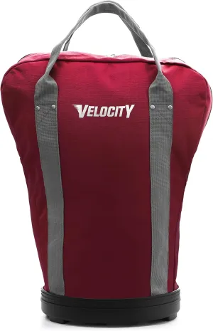 Velocity Heavy Duty Multipurpose Ball Bag with Durable Bottom - Holds up to 60-72 Balls - Ideal for Lacrosse, Baseball, Pickleball, Tennis & More