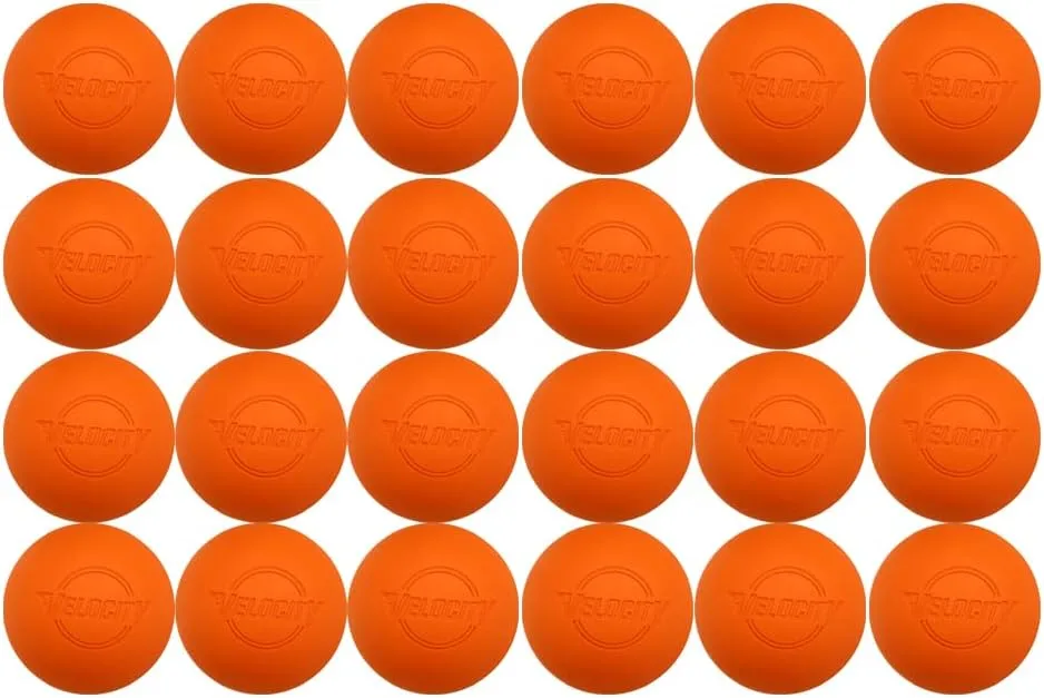 Velocity Lacrosse Balls - 1, 2, 3, 6, 12, 18, 24, 36, 60 and 120 Packs - for Practice, Official NFHS and College Approved Size
