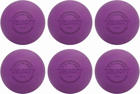 Velocity Lacrosse Balls - 1, 2, 3, 6, 12, 18, 24, 36, 60 and 120 Packs - for Practice, Official NFHS and College Approved Size