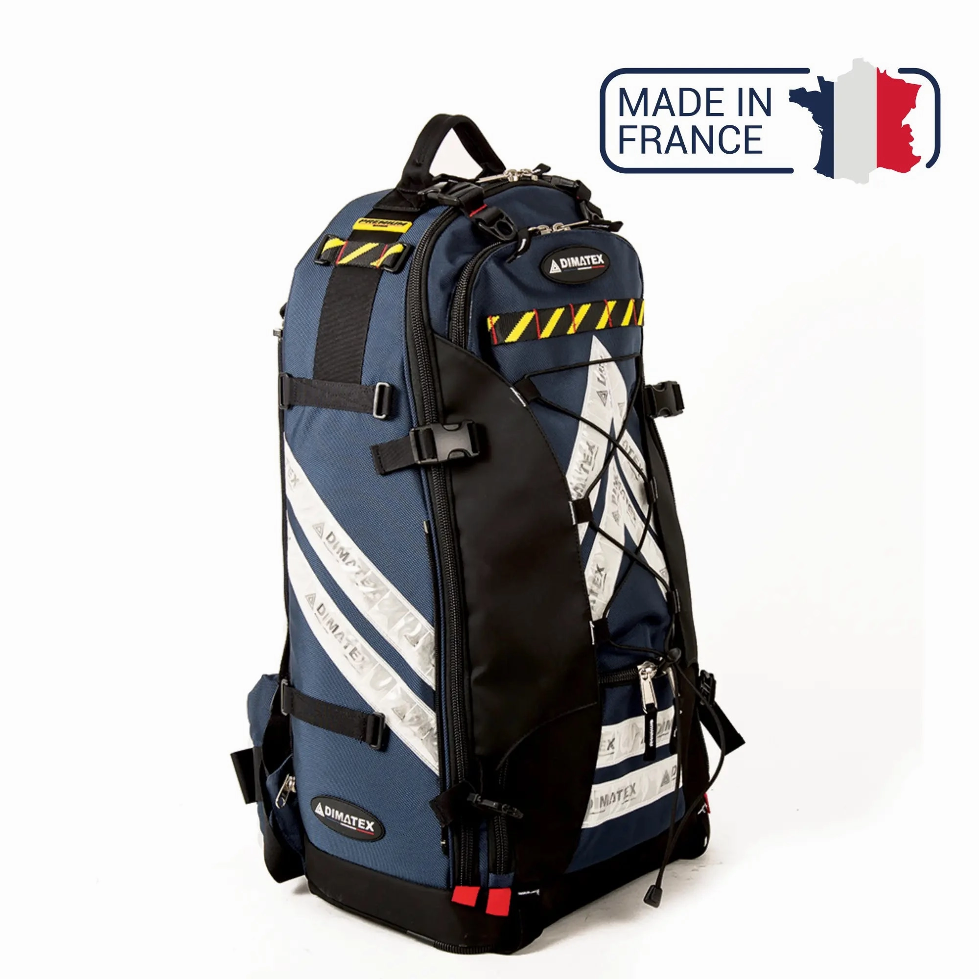 VERTICAL emergency bag - Red or blue - DIMATEX