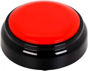 Voice Recording Button Easy Button Record 30 Seconds Talking Message Funny Office Gift Battery Powered Recordable Sound Buttons